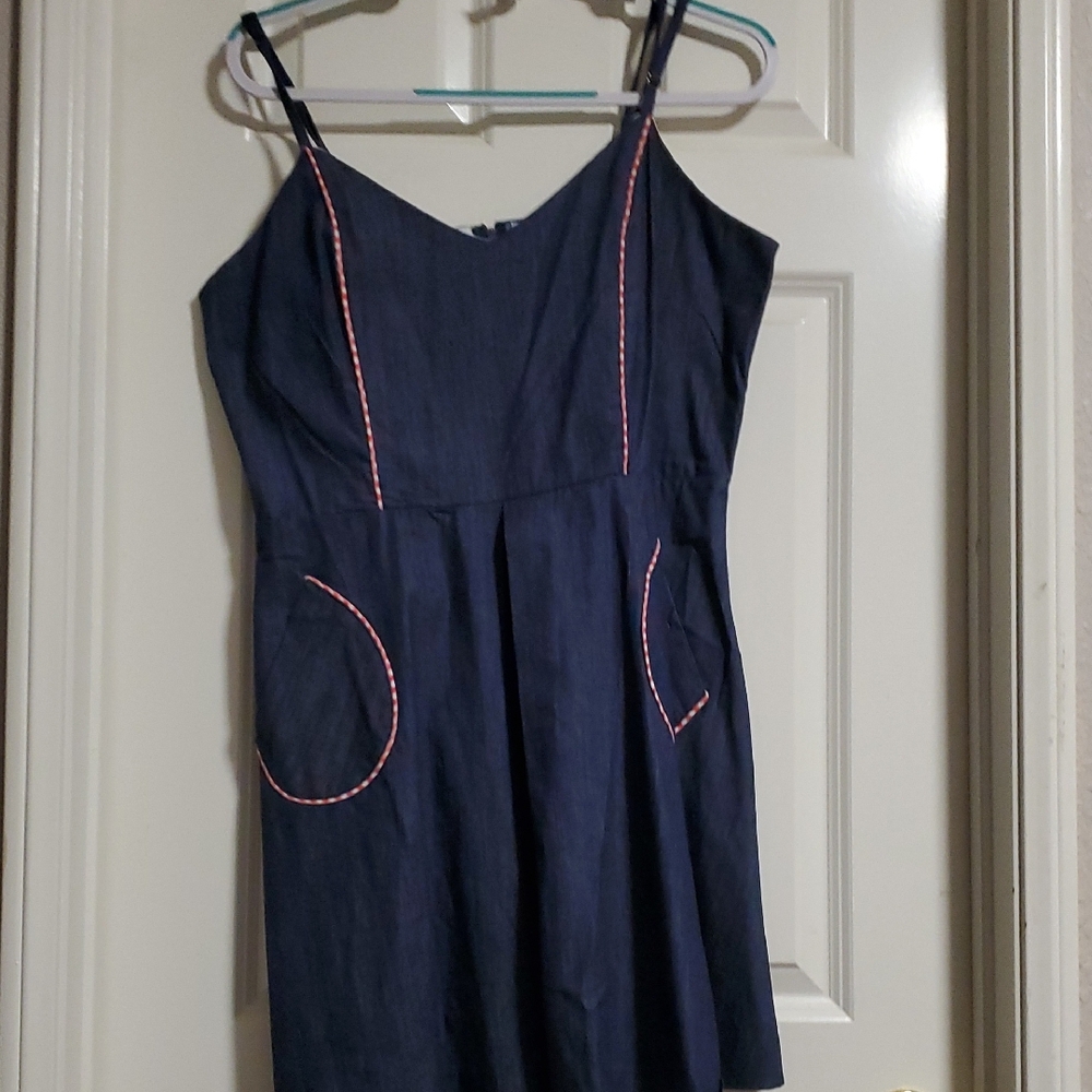 Smack Parlor Light Denium Sun Dress